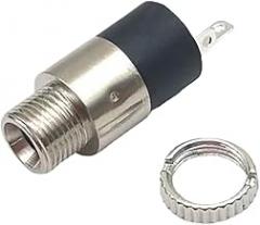 fengpeng 5PCS 3.5MM Cylindrical Socket PJ-392 Stereo Female Jack with Screw .5 Audio Video Headphone Connector PJ392