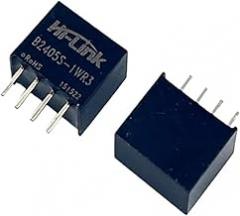 10pcs/lot Small Size B2405S-1WR3 Step Down 1W 24V to 5V 200mA DC DC Power Supply Module Consumer Electronics