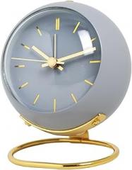 Alarm Clock for Bedroom Nordic Creative Electronic Desk Clock Minimalist Alarm Clock New Desktop Bedside Student Silent Luminous Pointer Desk Clock