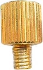 (1pcs) Brass Straight Grain Pineapple Flower Knurled Screws M3x15mm Suitable for Electronic Assembly etc.