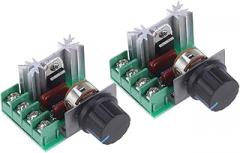 Angoily 2pc High Power Voltage Regulator Industrial Electronic Volt Controller