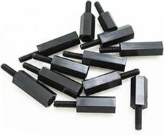 180Pcs Nylon Spacer Standoff Kit with White Storage Box Threaded Motherboard Spacers for Electronics Boards DIY Projects and More