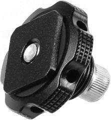 FEICHAO Universal Cold Shoe Mount Mic to Flash Adapter with 1/4