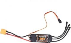 RC Drone Brushless ESC Motor Speed Controller, 40A with 5V/3A BEC Output, Electronic Accessory for Airplanes
