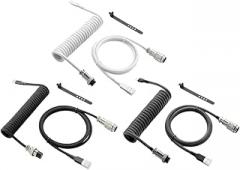 High Performances USpB COriIed Cable for Gaming Keyboards Metal AVlAtion Plugs Mechanical Keyboards Cable 180cm/70.87inch New 2026 High for Reliable Electronic Component