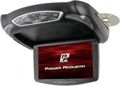 Power Acoustik PMD-103X 10.1” Wide Ceiling Mount Monitor with Built-in DVD, USB/SD & MHL, Black