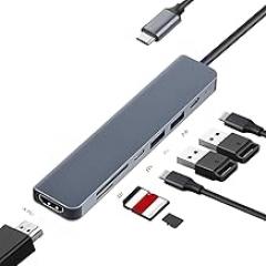 USpB C HUB 4K 30Hz Type C to HDMI-Compatible PD 100W Adaptier for Maicbook Air Pro Sangsiung USpB 3.0 HUB Multi Splitter Converter New 2026 High for Reliable Electronic Component