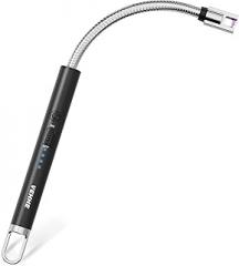VEHHE Candle Lighter, Electric Rechargeable Arc Lighter with LED Battery Display Long Flexible Neck USB Lighters for Light Candles Gas Stoves Camping Barbecue