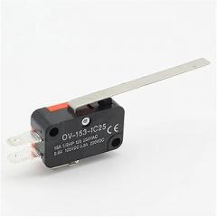 10pcs/lot,OV-153-1C25 Limit Switches,Long Straight Hinge Lever Type SPDT Micro Switch Mayitr for Electronic Measuring Appliance