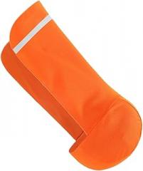 Milisten Reflective Long Tail Beanie Cap for Night Riding Lightweight Polyester Neck Wrap with Sunshade Comfortable Cycling Hat for Outdoor Activities