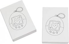 Azeeda 2 x 45mm 'Electronic Pet' Erasers/Rubbers (ER00049261)