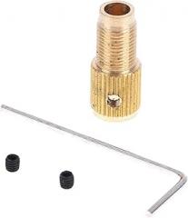 M7/M8*0.75-2/2.35/4/5MM electronic starter Shaft Drill Chuck Adapter Drill Chuck Shaft Brass Drill Clamp Chuck Connecting Rod MOICEYHF(10pcs)