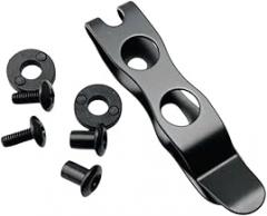 1 Pack | 63Ha Holsters Belt Clip Cutter Scabbards K Sheath Waist Clamps Stainless Steel Clip New 2026 High for Reliable Electronic Component, Precision, Stable PeRIFormance