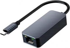 2500Mbps USpB 3.0 Type-C to RJ45 Network Card 2.5G Adaptier Gigabit Ethernet Converter LAN Hub for PC Laptop for Winndows 8.1/10/11 New 2026 High for Reliable Electronic Component