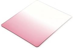 Square Hot Pink Clear Graduated Color Filter Conversion for Cokin P Series