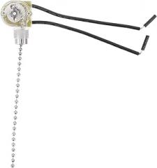 LIFKOME Nickel Ceiling Fan Pull Chain Extension for Light Fixtures Lamp Pull Chain Extender Compatible with Ceiling Fans Wall Lamps and Cabinet Lights Easy Installation and Operation