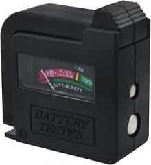 MEETOOT BT-860 Universal Compact Battery Tester Electronics Charger Accessories Suitable for AA/AAA/C/D/9V/1.5V Batteries