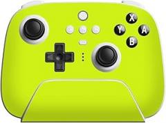 SopiGuard Sticker Skin for 8Bitdo Ultimate Wireless Controller Front and Buttons (Neon Yellow)