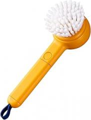Fruit and Vegetable Cleaning Brush Cleaning Vegetables Kitchen Fruit Functional Fruit and Vegetable Brush Hanging Cleaning Supplies Household Brush Lint Remover Brush (Yellow, One Size)