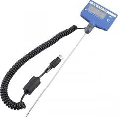 IKA 3378000 ETS-D5 Electronic Contact Thermometer, -50 to 450 Degrees C, -58 to 778 Degrees F, Accuracy of + or - 0.2 Degree