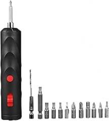 Cordless Screwdriver - Electric Repair Tool with USB Charging | Includes Driver Bit Set, Perfect for Furniture Electronics Car Craft Projects Model Building DIY & Handymen