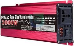 Pure Sine Wave Inverter Dc 12V to Ac 220V 1000W1600W2200W3000W Portable Power Branrk Converter Solar New 2025 High for Reliable Electronic Component, Precision, Stable Performance