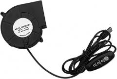 Multifunctional Energy Efficient 5V USB Blower Fan For Home Stove & Electronics Cooling 3600RPM Home Outdoor Ventilation