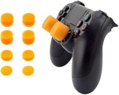 Thumb Stick Grips Thumbstick Joystick Cap Cover for PS2 / PS3 / PS4 / Xbox 360 / Wii U/Dualshock 4 / Nintendo Switch PRO Controller (Orange)