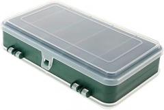 Auniwaig 2PCS Component Storage Box 16cm PP Electronic Component Containers Parts Organizer Translucent Hardware Boxes for Hardware, Screws, Bolts, Nuts, Nails, Beads, Jewelry (16x9.5x4.3cm)