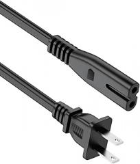 UL 6FT AC Power Cord Cable for Electronics 32LH500B 32LH550B 32LW340C 43UH6100 Lead