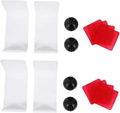 DOITOOL 4sets Wall Mounted Headset Holder Headphone Stands for Desk Wall Display for Gaming Office Home Use Scratch-Resistant Storage