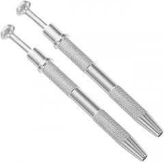 Uonlytech 2Pcs Precision Ic Chip Puller Tool Claw Grabber for Small Electronic Components Durable Lightweight for Jewelry Capacitors Convenient Storage