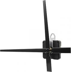 1Set DIY Clock Kit Battery Powered Replacement Mechanism High Torque Clock Movement for Wall Clock Repair Compact and Easy to Install Clock Hands for Craft Projects