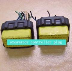 GOWE Excavator Computer board socket apply to CAT 312B 320B excavator controller plug/cat Excavator parts