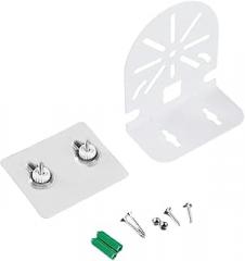 Reinforced Hemispherical Steel Camera Mounting Plate Multi Hole Design for Dome Security Systems Wall Ceiling Adaptable Dome Camera Mount