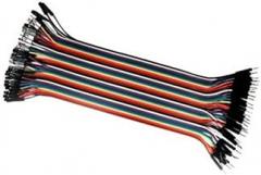 Mikikit 1pcs Male to Female Pin Jumper Wires Breadboard Ribbon Cable for Electronics Projects High-Grade Solderless Connections