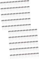 HOMSFOU 100pcs Quartz Crystal Oscillators Resonators High Precision Passive Accessories for Electronics Stable Frequency Quartz Material for Tv Remote Controllers Air Conditioning and More