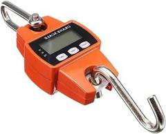 Alipis 300kg Mini Portable Electronic Digital Crane Scale with Led Display High Precision Weighing Tool for Industrial Use and More