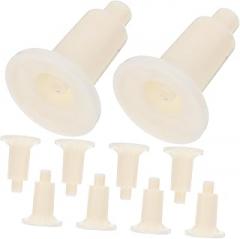 Mikinona 10pcs Pan Foot Stand Leveling Feet for Electronic Scale Support for Accurate Weighing for Retail and Commercial Use