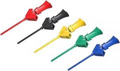 IC Test Hook Clips With Spring Loaded Grabber For Logic Analyzer Oscilloscope Electronic Components, Electronic Testing Hook Clips