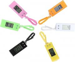 Abaodam Portable Examination Electronic Watches Key Chain Random Color Hanging Watches for Camping Hiking Biking