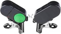 POPETPOP 2pcs Fishing Alarm Bell Light Electronic Fishing Indicators Led for Night Use Outdoor Equipment Black Alarms