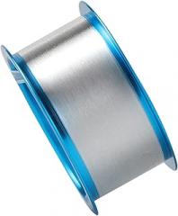 99.99% Pure Silver Wire, Sterling Silver Wire Length 3 Meter Craft Wire Roll Suitable for Electronics and Electrical Industries,Diameter 0.1mm