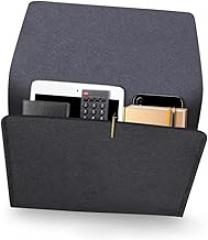 Cabilock Felt Bedside Bag Remote Holder Hanging Organizer Pouch for Electronics Portable Storage for Dorm Living Room