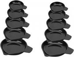 STOBOK 10pcs Weighing Tray Plastic Scale Pan for Food Jewelry Multi-Purpose Electronic Scale Accessory for Weighing Items and Ingredients