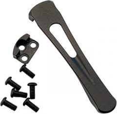 For Spider C81 Compatible Deep Carry Clip Crafted from Alloy for Reliable Use in Outdoor Activities (Black)