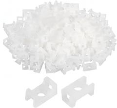 MECCANIXITY 250pcs Cable Tie Base Saddle Type Mount Wire Holder, 0.5