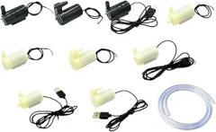 New DC 3V Mini Micro Water Pump Horizontal Small Submersible Pump DC 3W Fountain Vertical Small Water Pump 4.5V 5V 6V Amphibious New 2026 High for Reliable Electronic Component