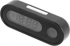 Zerodeko Car Digital Clock Small Temperature Display Electronic Clock for Auto Dash Backlight Easy to Read