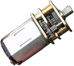 ELLANA Powered mini N20 Precision Gear Motor, DC 3V-6V Robot Smart Car Electronic Lock Pure Steel Gear Motor Torque Gear